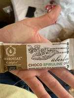 Barre bio crue choco spiruline goji