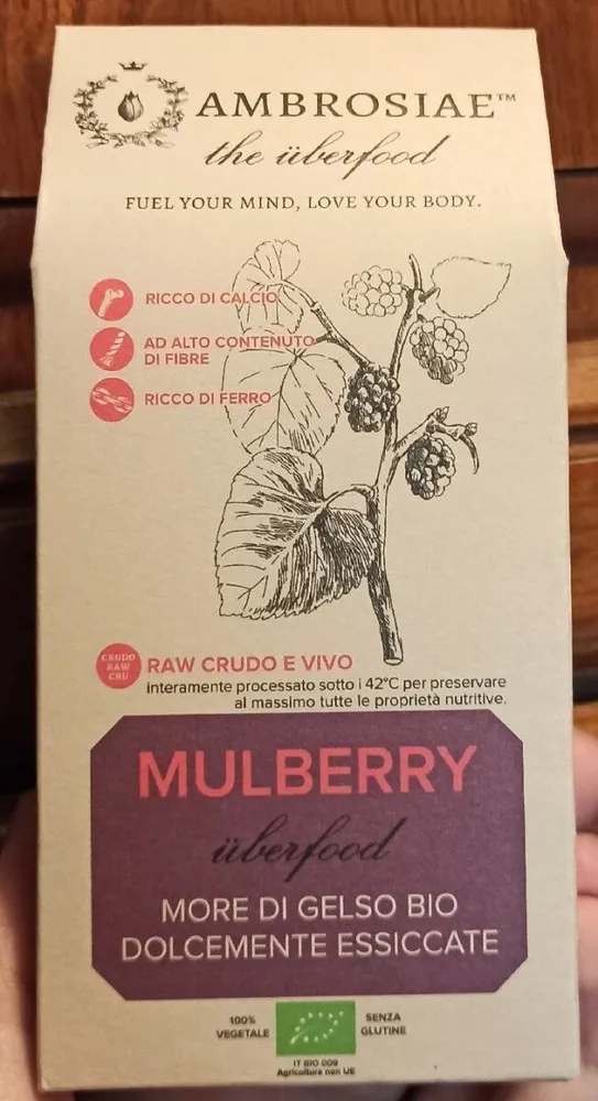 Mulberry - more di gelso bio dolcemente essiccate