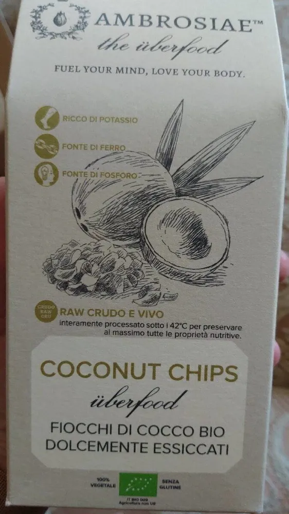Coconut chips bio