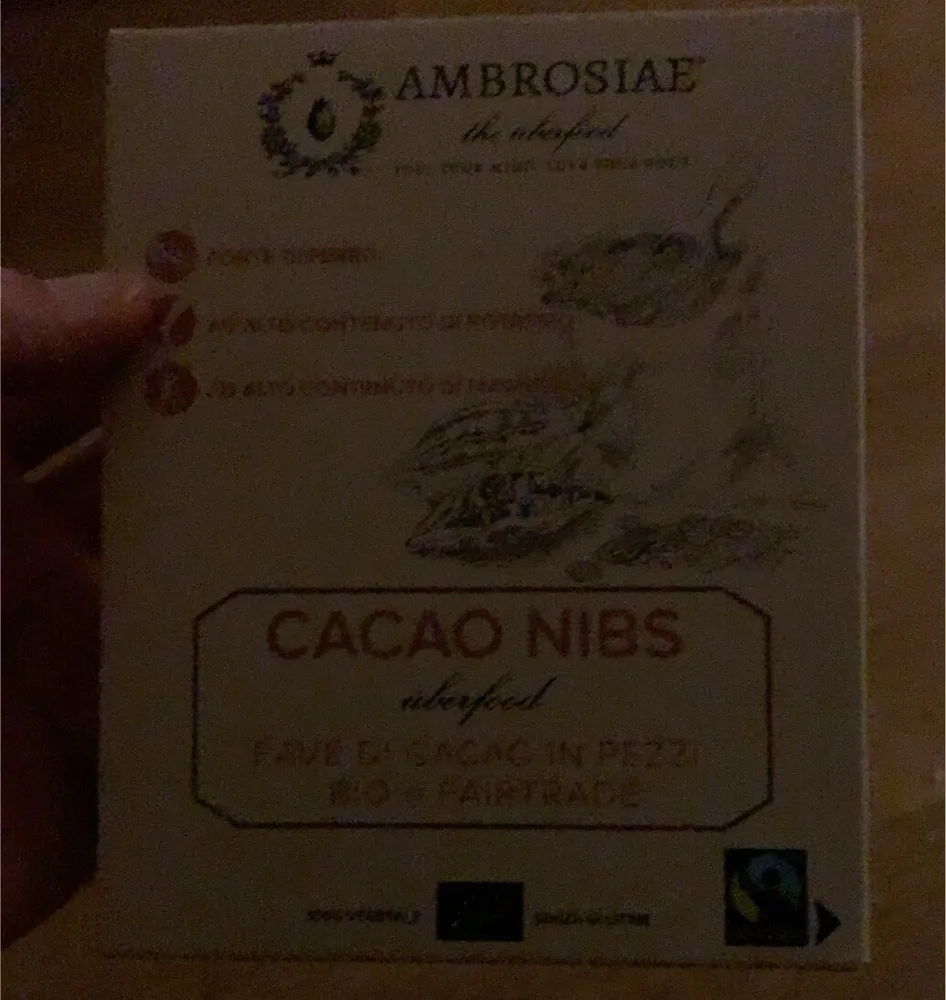 Cacao nibs