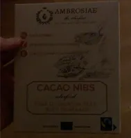 Cacao nibs