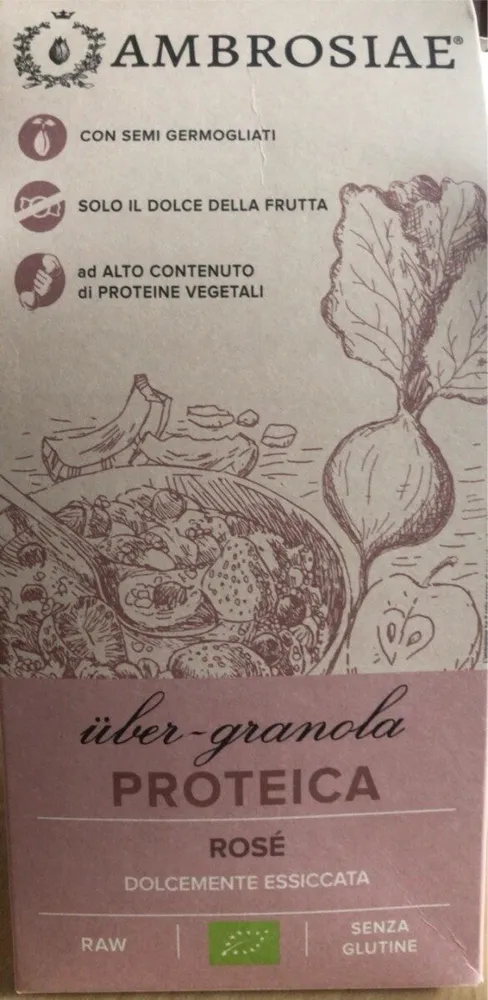 Granola proteica