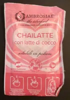 ChaiLatte con latte di coco