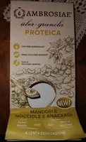 Fiber Granola Proteica Mandorle Nocciole e Anacardi