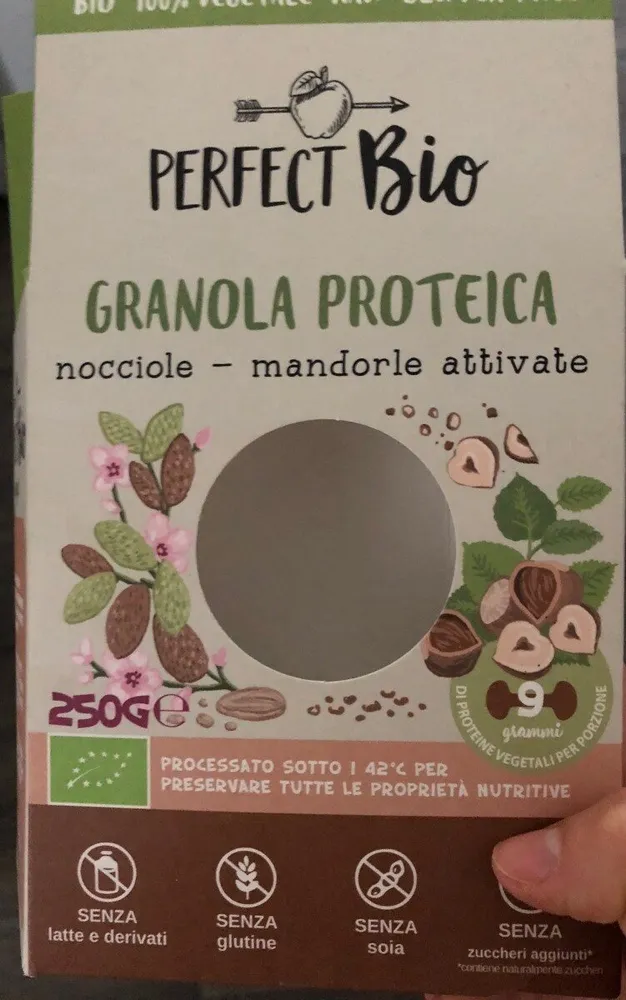 Granola Proteica nocciole - mandorle attivate