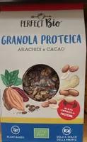 Granola proteica arachidi e cacao