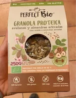 Granola Proteica avellanas y almendras activadas