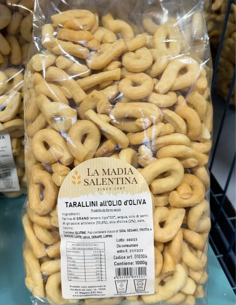 Tarallini all’olio d’oliva