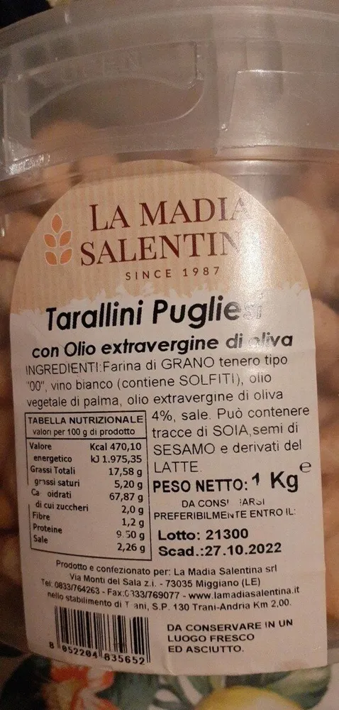 Tarallini pugliesi