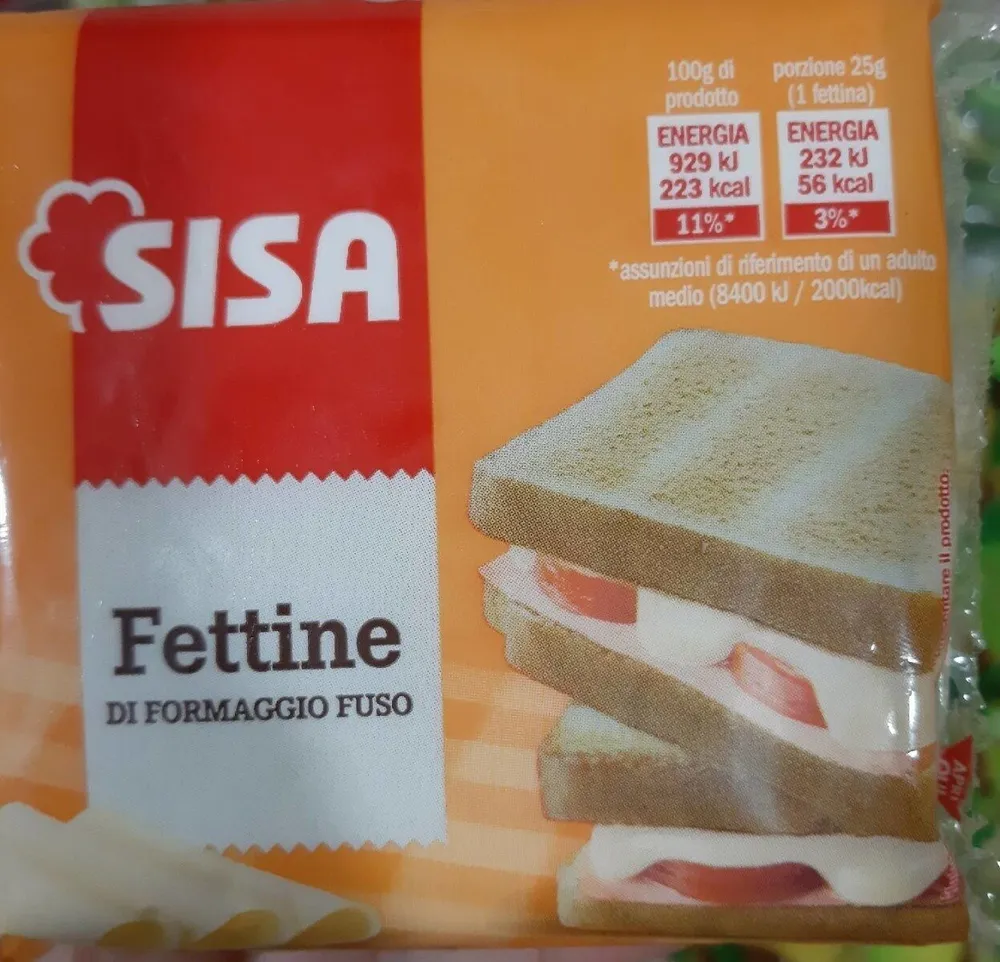 Fettine di formaggio