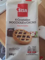Crostatine nocciola e cacao