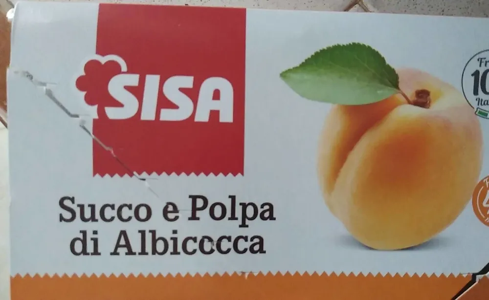 Succo e polpa di albicocca