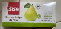 Succo di polpa e pera