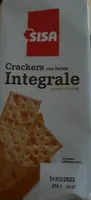 Crackers con farina integrale