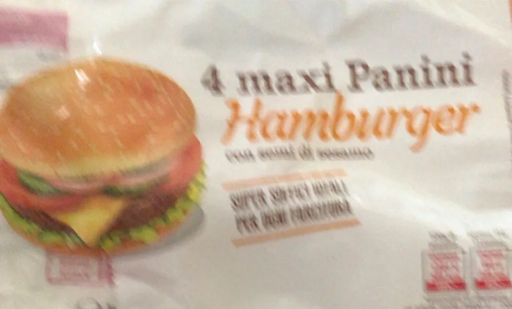 Maxi Panini Hamburger