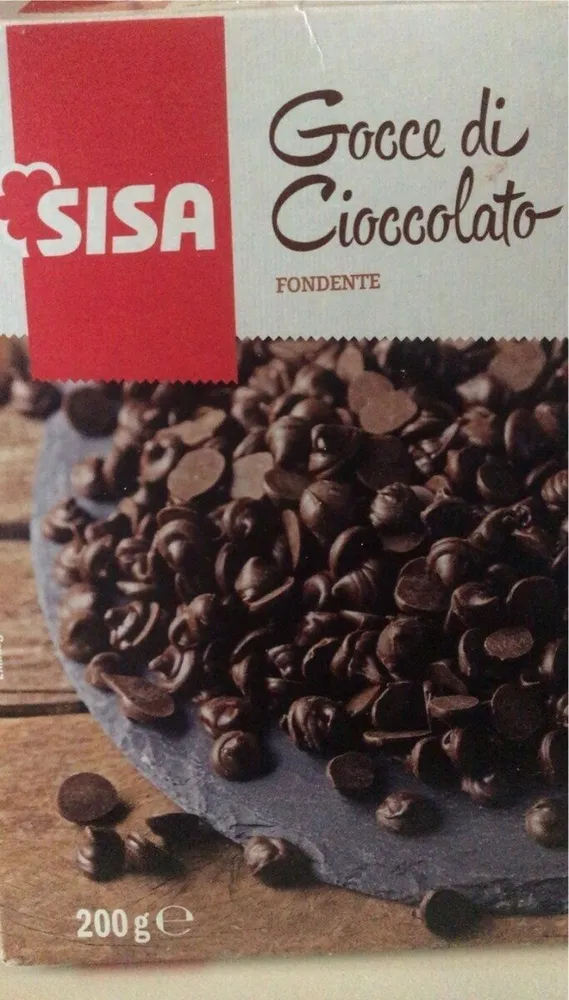gocce di cioccolato fondente