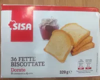 Fette biscottate dorate