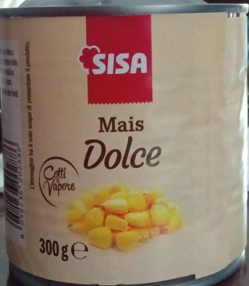 Sisa mais dolce cotti al vapore