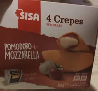 Crepes surgelate pomodoro e mozzarella