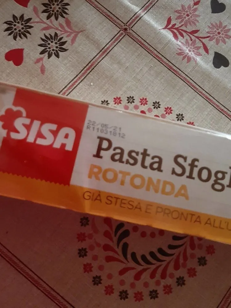Pasta sfoglia rotonda