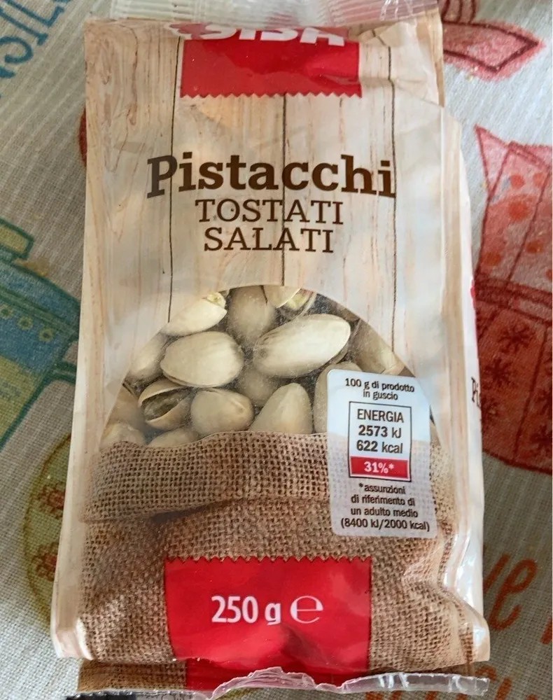 Pistacchi tostati salati