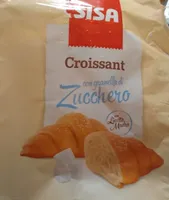 Croissant con granella di zucchero