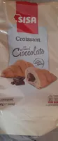 Croissant con crema al cioccolato