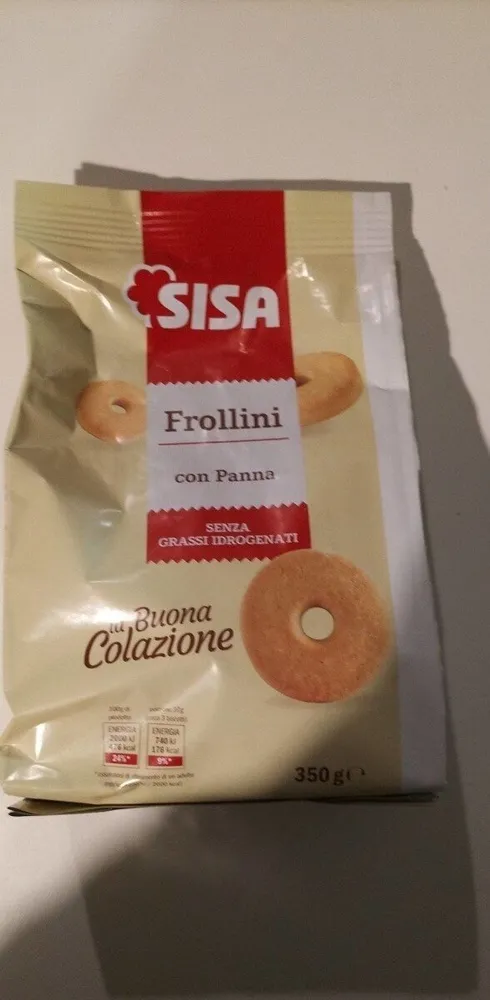 Frollini con panna