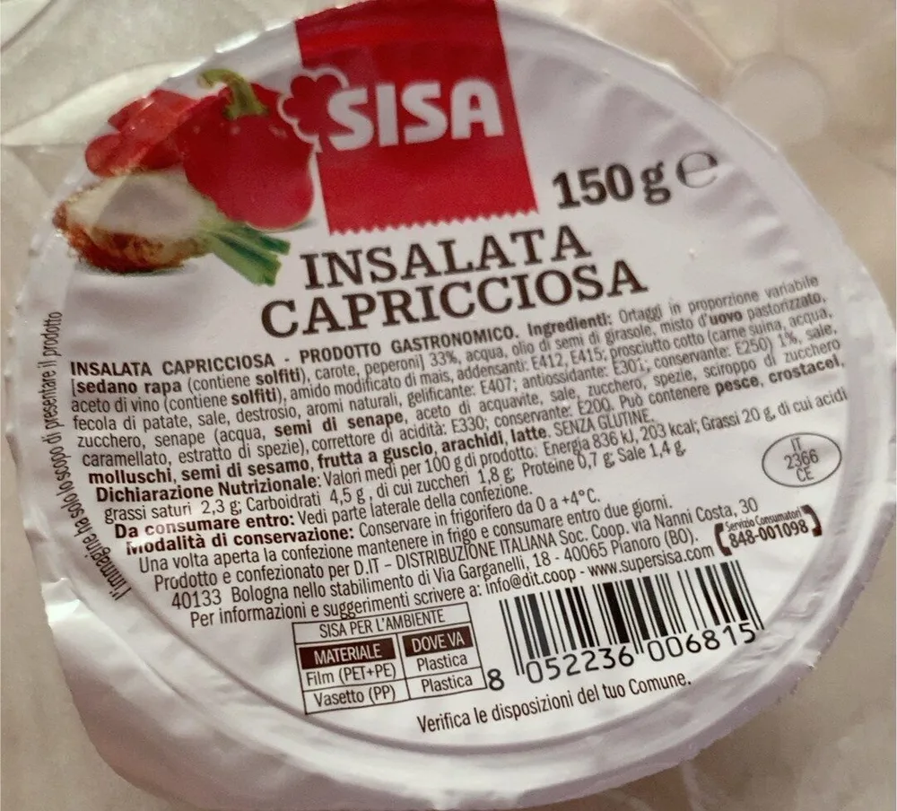 Insalata capricciosa