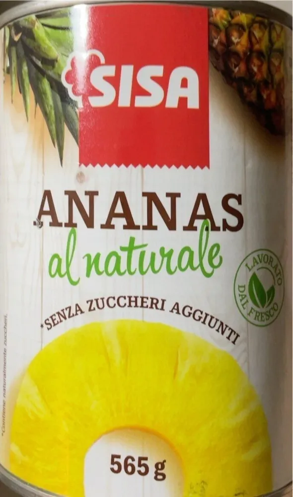 Ananas al naturale
