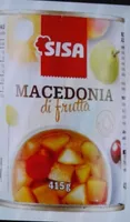 Macedonia di frutta allo sciroppo