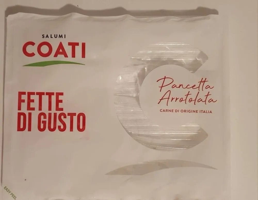 Pancetta arrotolata