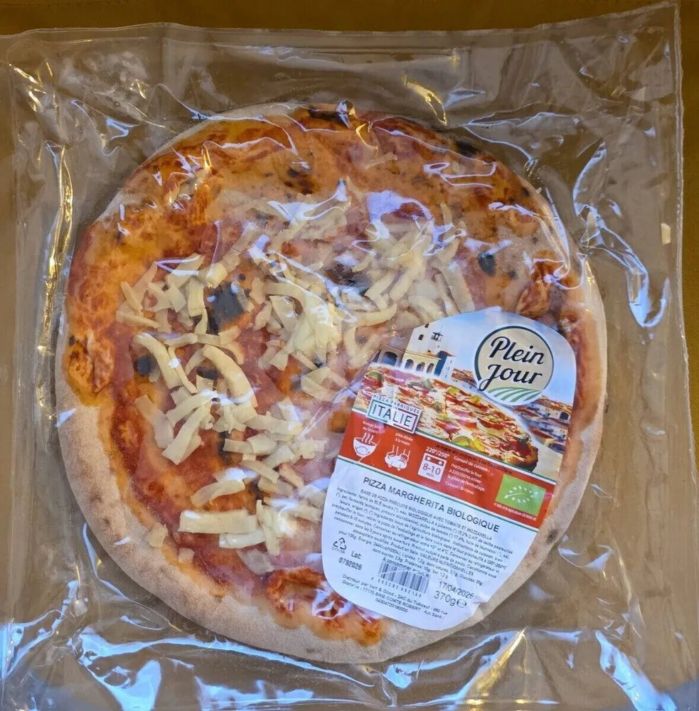 Pizza Margherita Biologique
