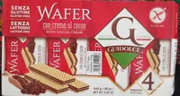 Wafer con crema al cacao