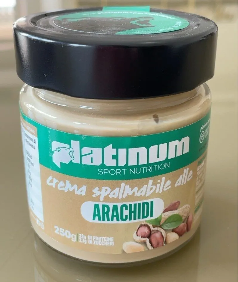 Crema spalmabile agli arachidi