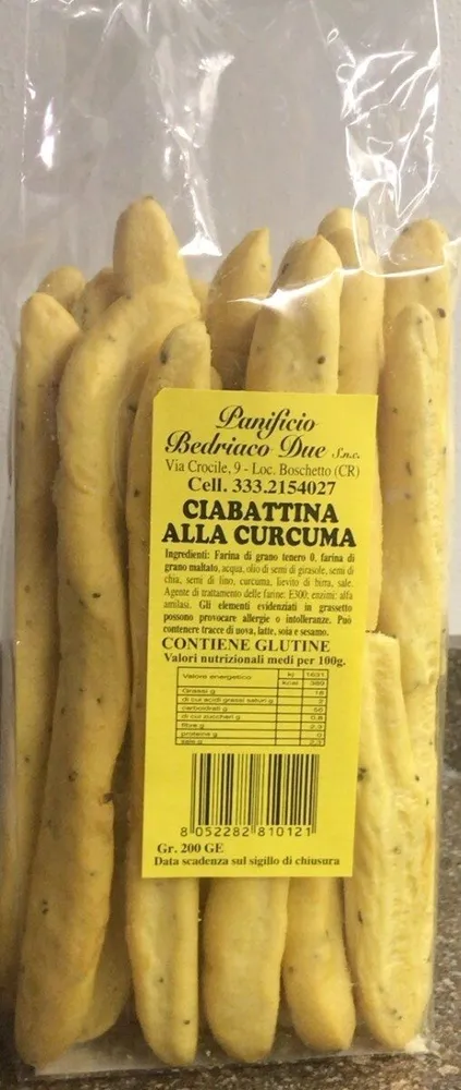 Ciabattina alla curcuma