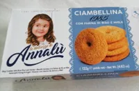 Biscuits anneau à la farine de riz et miel