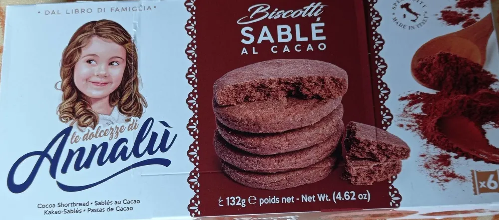Sablés au cacao