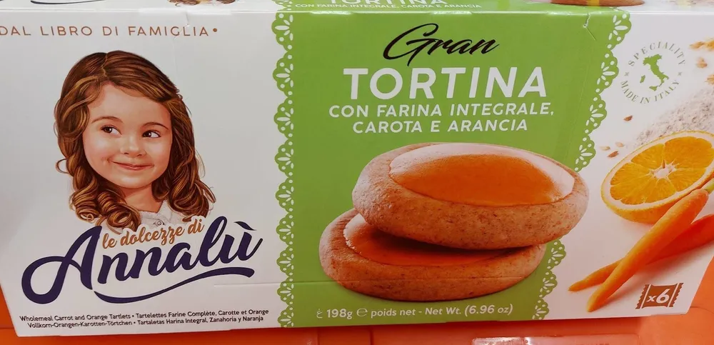 Gran Tortina carotte et orange