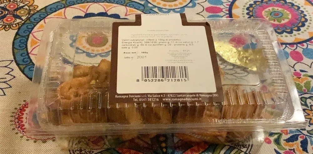 Prodotto dolciario fritto
