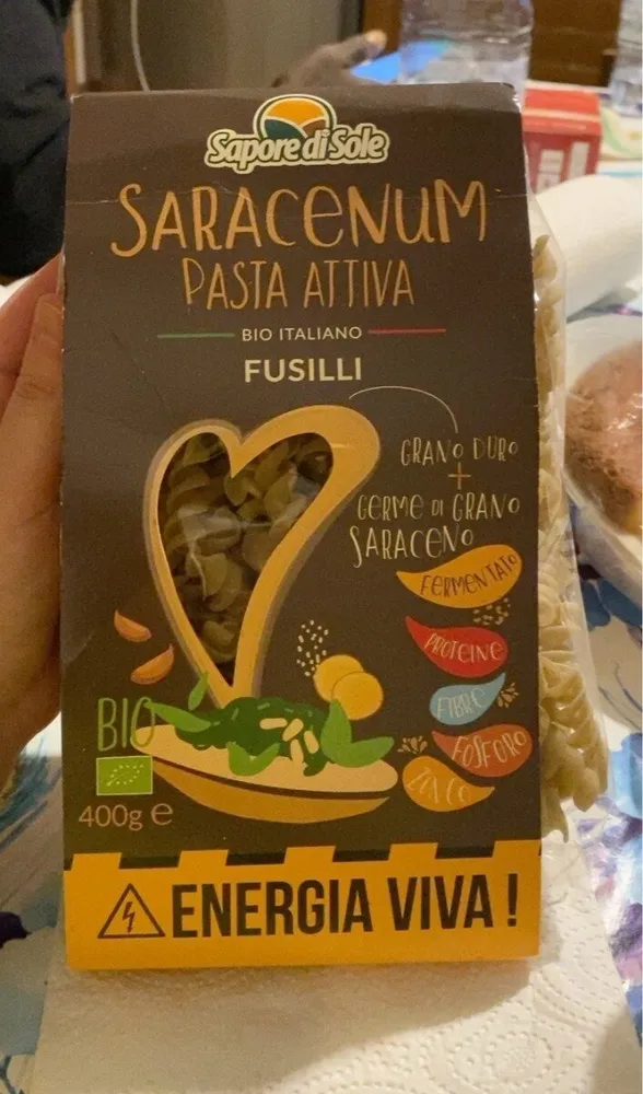 Saracenum pasta attiva fusilli