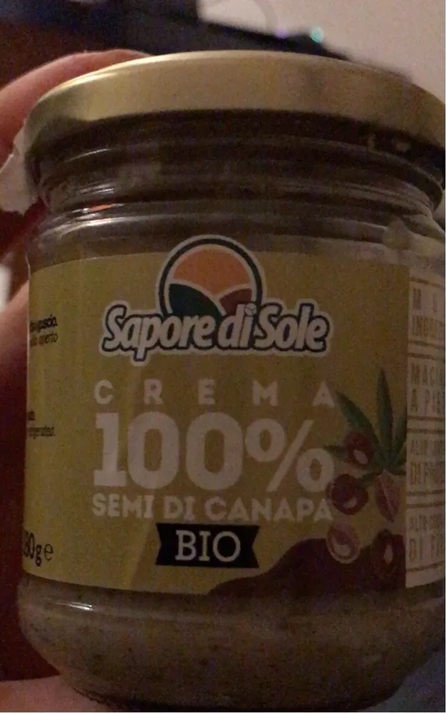 Crema 100% semi di canapa