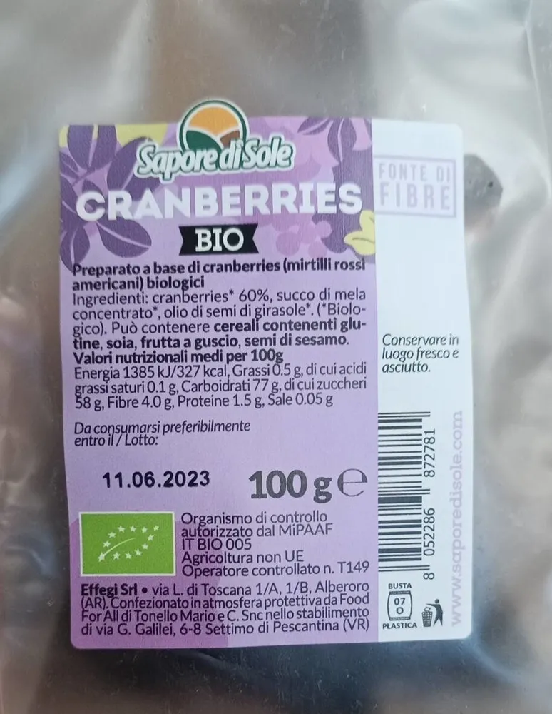 Cranberries