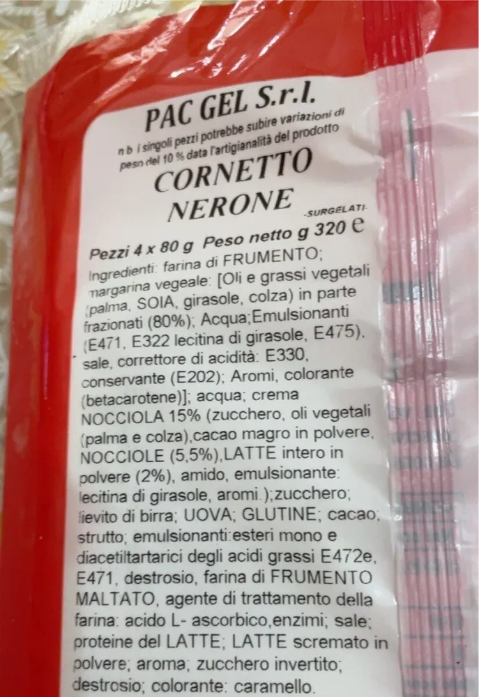 Cornetto al cioccolato