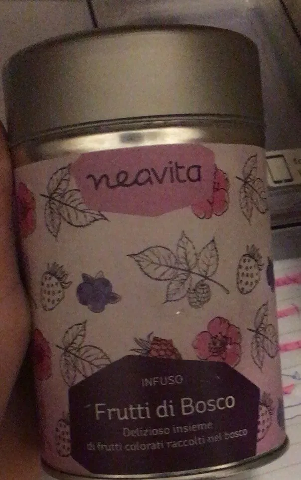 infuso frutti di bosco