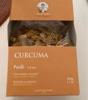 Fusilli alla curcuma