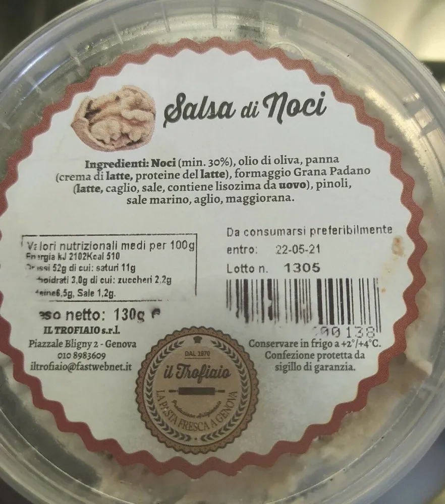 Salsa di noci
