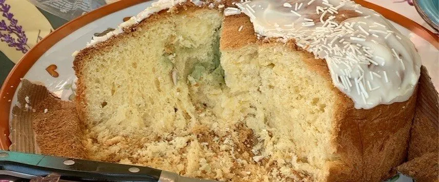 Colomba farcita al pistacchio