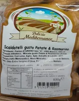 Scaldatelli gusto patate e rosmarino
