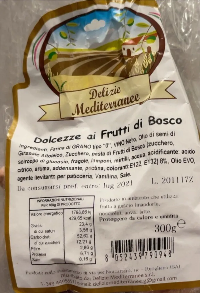 Dolcezze ai frutti di bosco